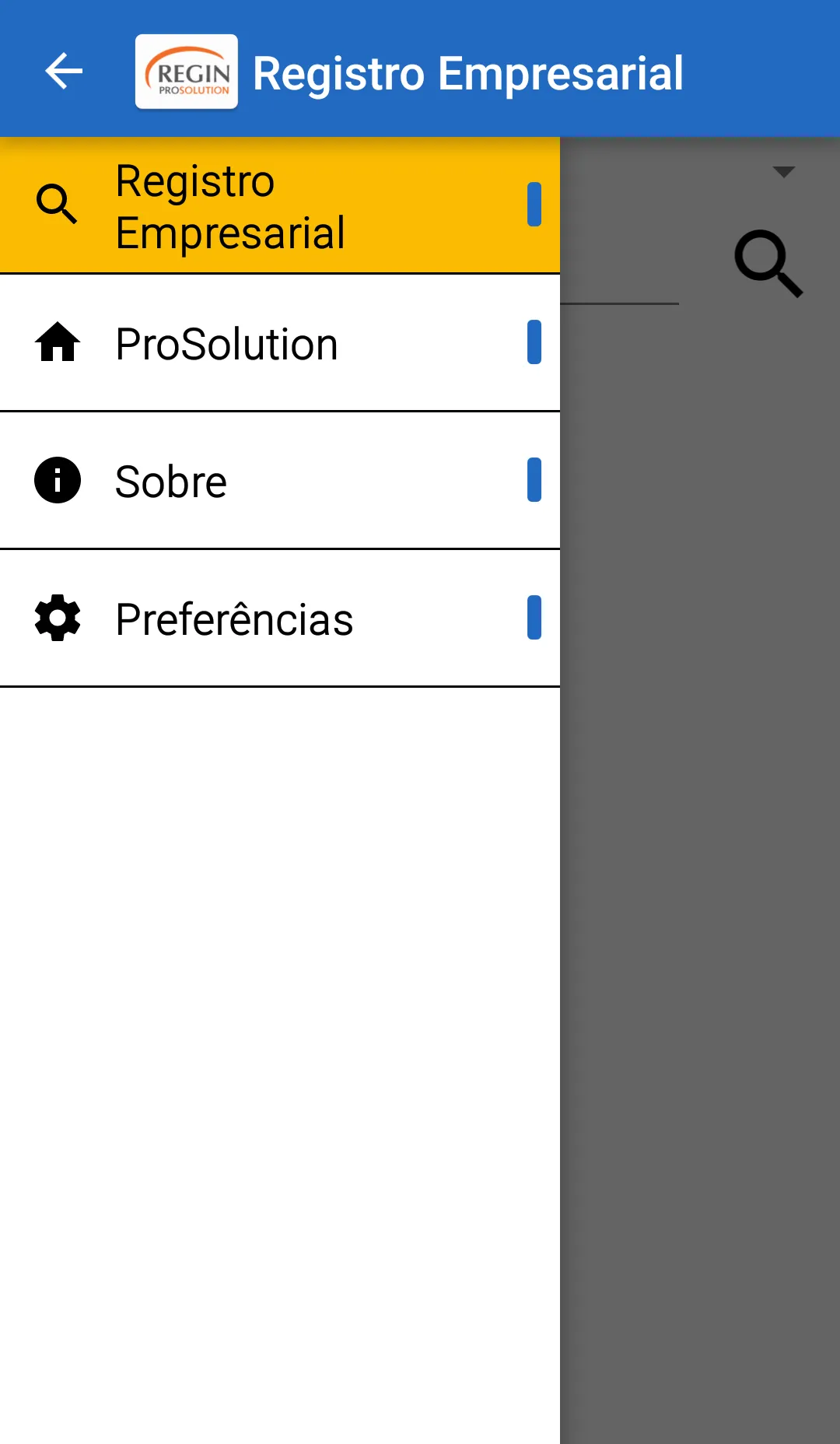 REGIN - Registro Empresarial | Indus Appstore | Screenshot