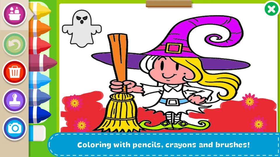 Halloween Coloring Book | Indus Appstore | Screenshot