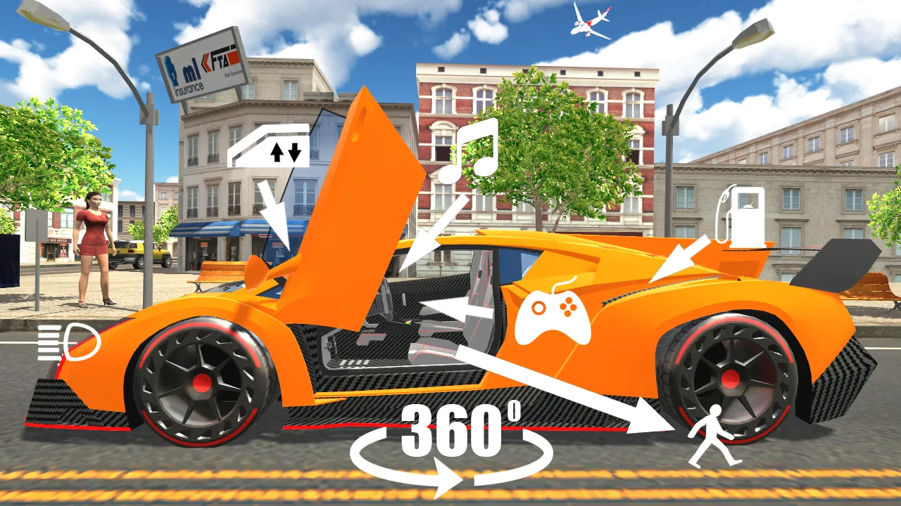 Car Simulator SportBull | Indus Appstore | Screenshot