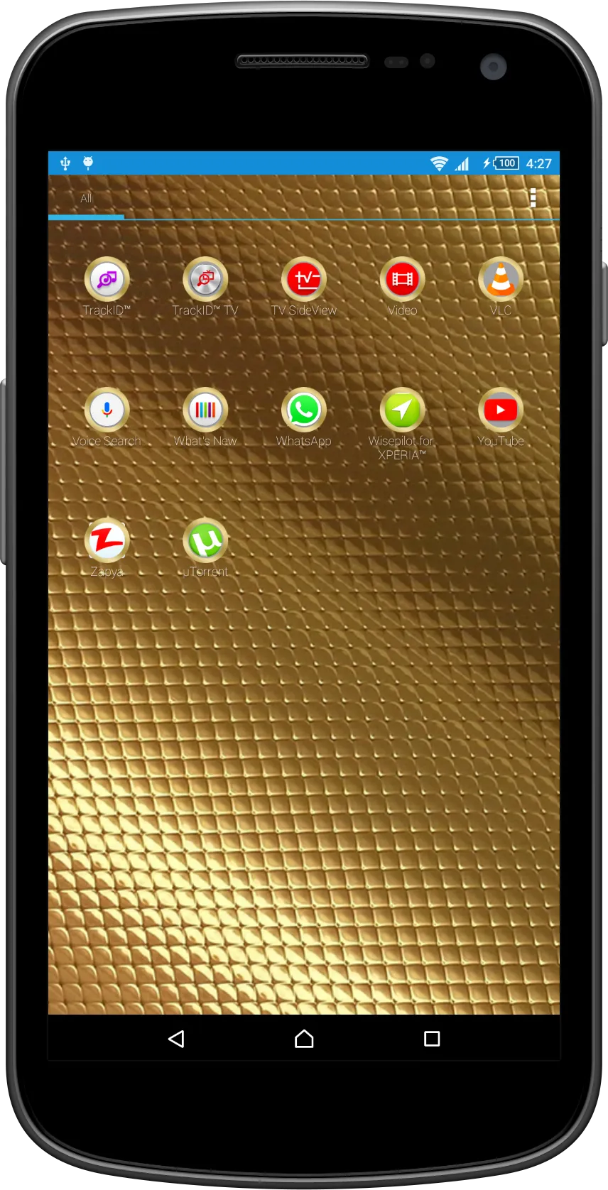 Theme for Galaxy S7 Gold | Indus Appstore | Screenshot