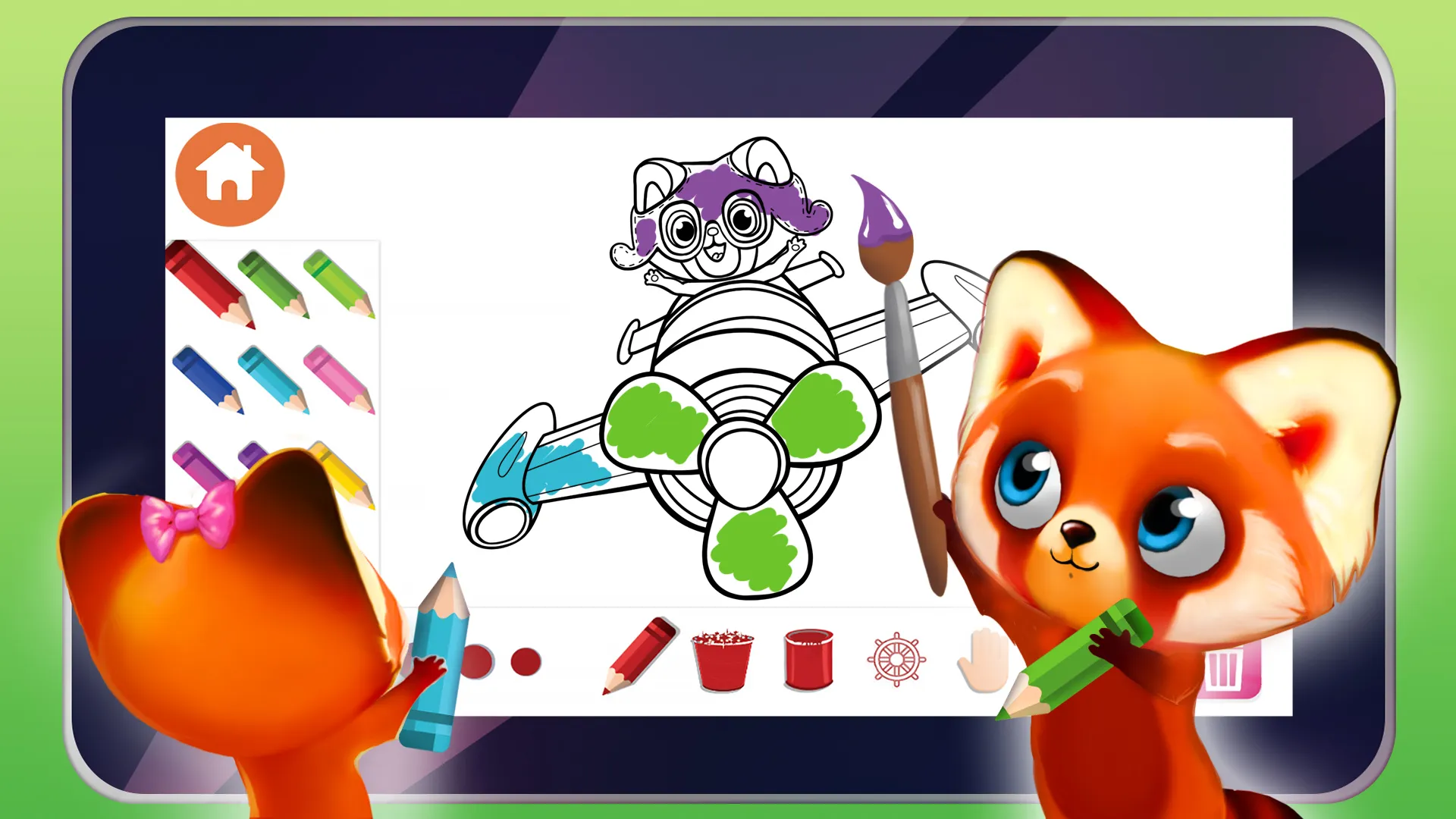 Coloring for kids with Rocky | Indus Appstore | Screenshot