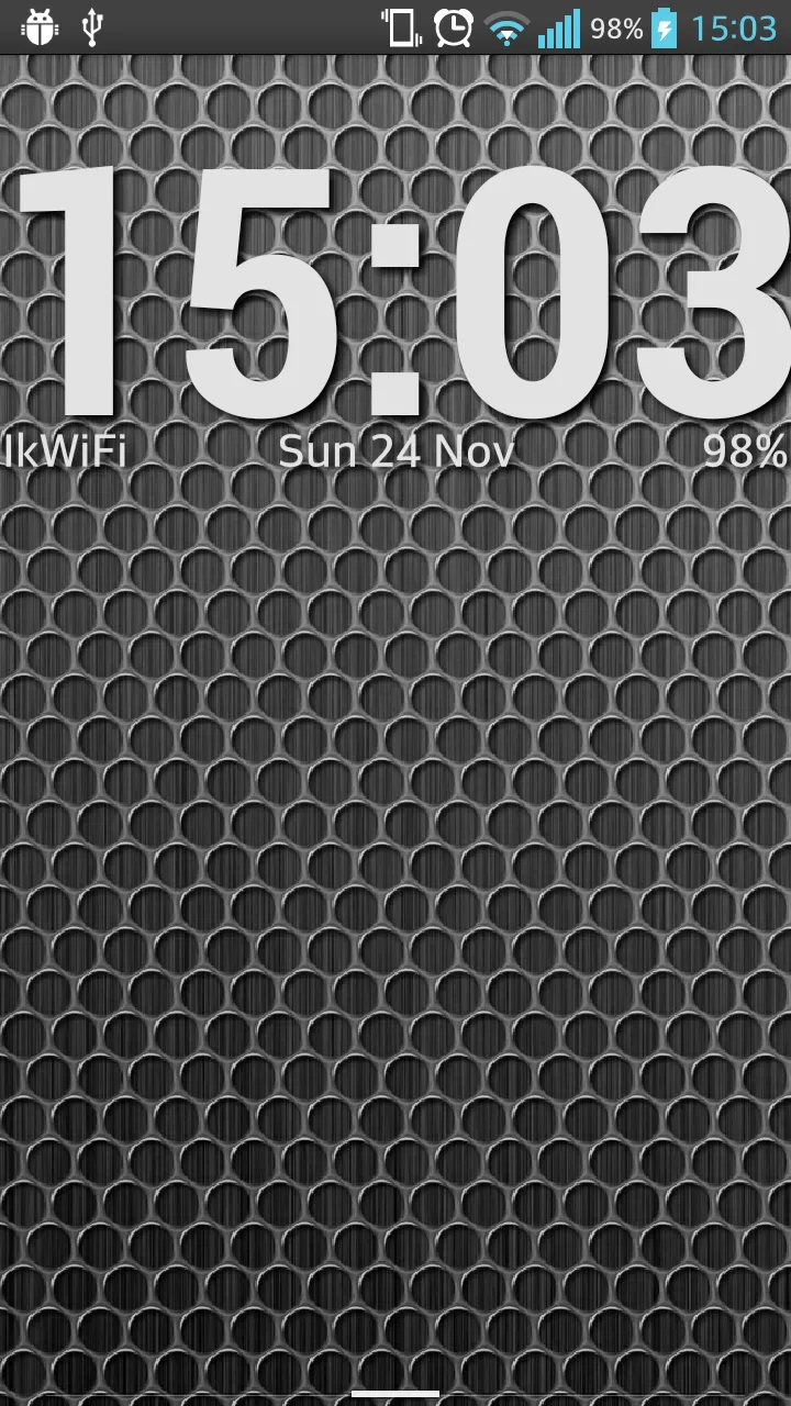 Simple Clock Live Wallpaper | Indus Appstore | Screenshot