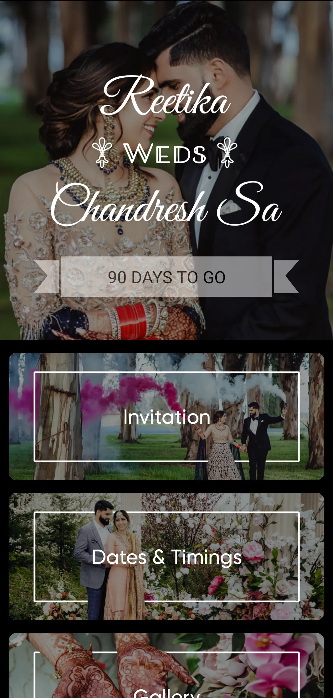 Wedding Invites | Indus Appstore | Screenshot