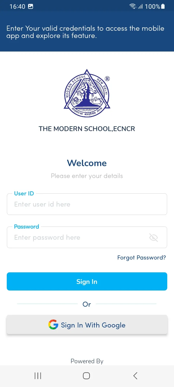 Modern School ECNCR | Indus Appstore | Screenshot