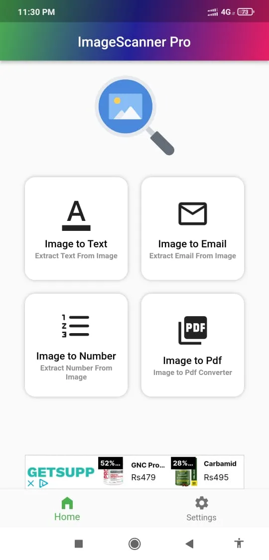 ImageScanner Pro(Img2Text/Pdf) | Indus Appstore | Screenshot