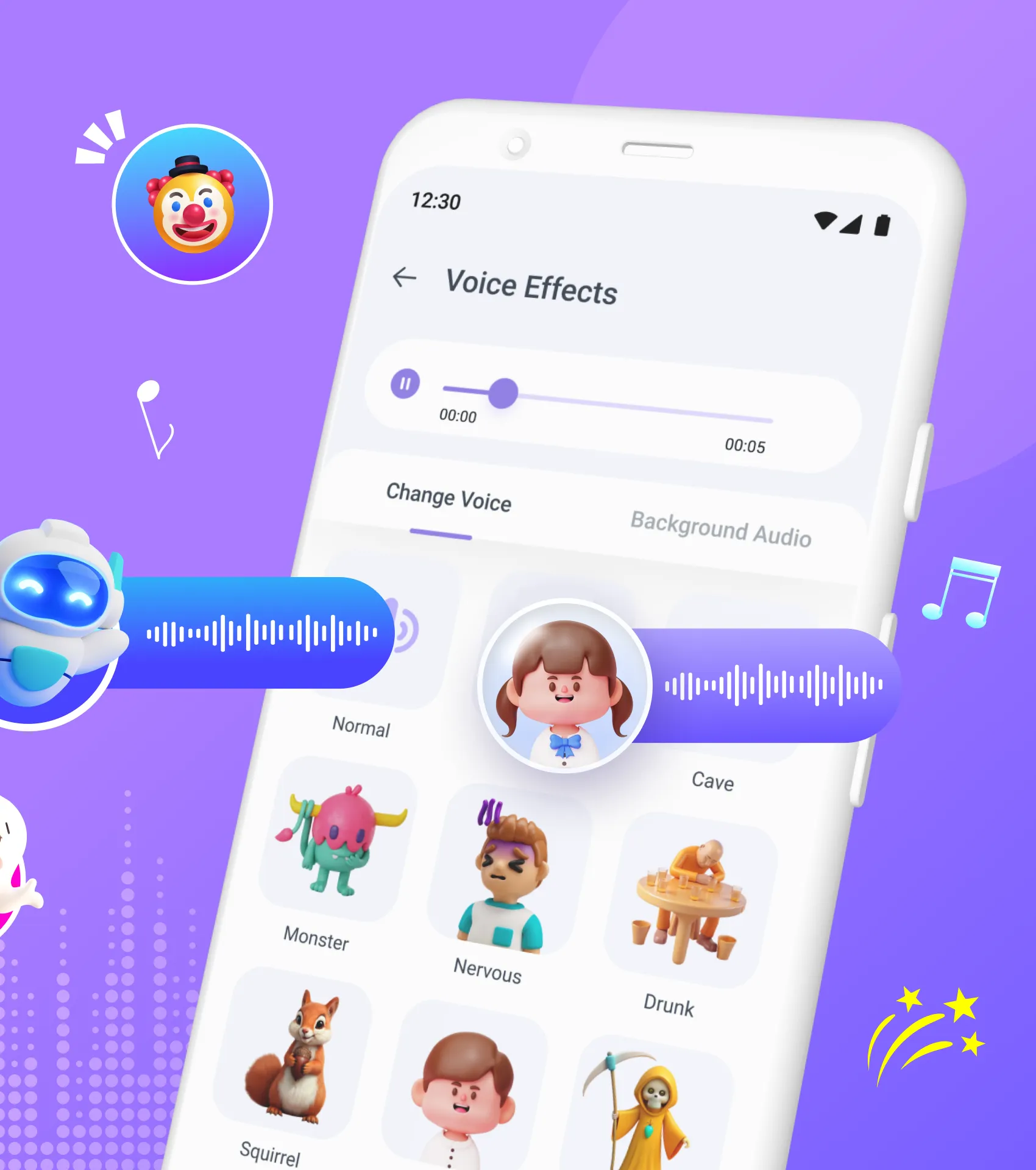 Voice Changer by Voice Effects | Indus Appstore | Screenshot