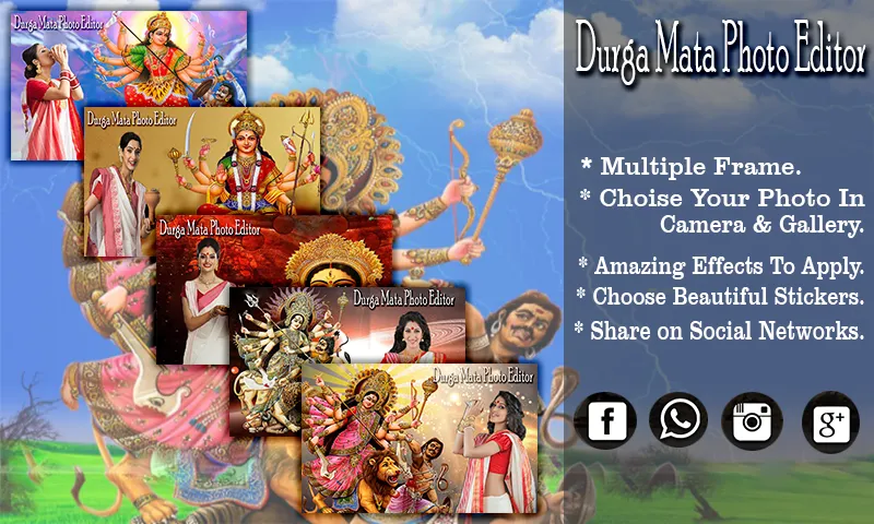 Durga Maa Photo Editor: Durga  | Indus Appstore | Screenshot