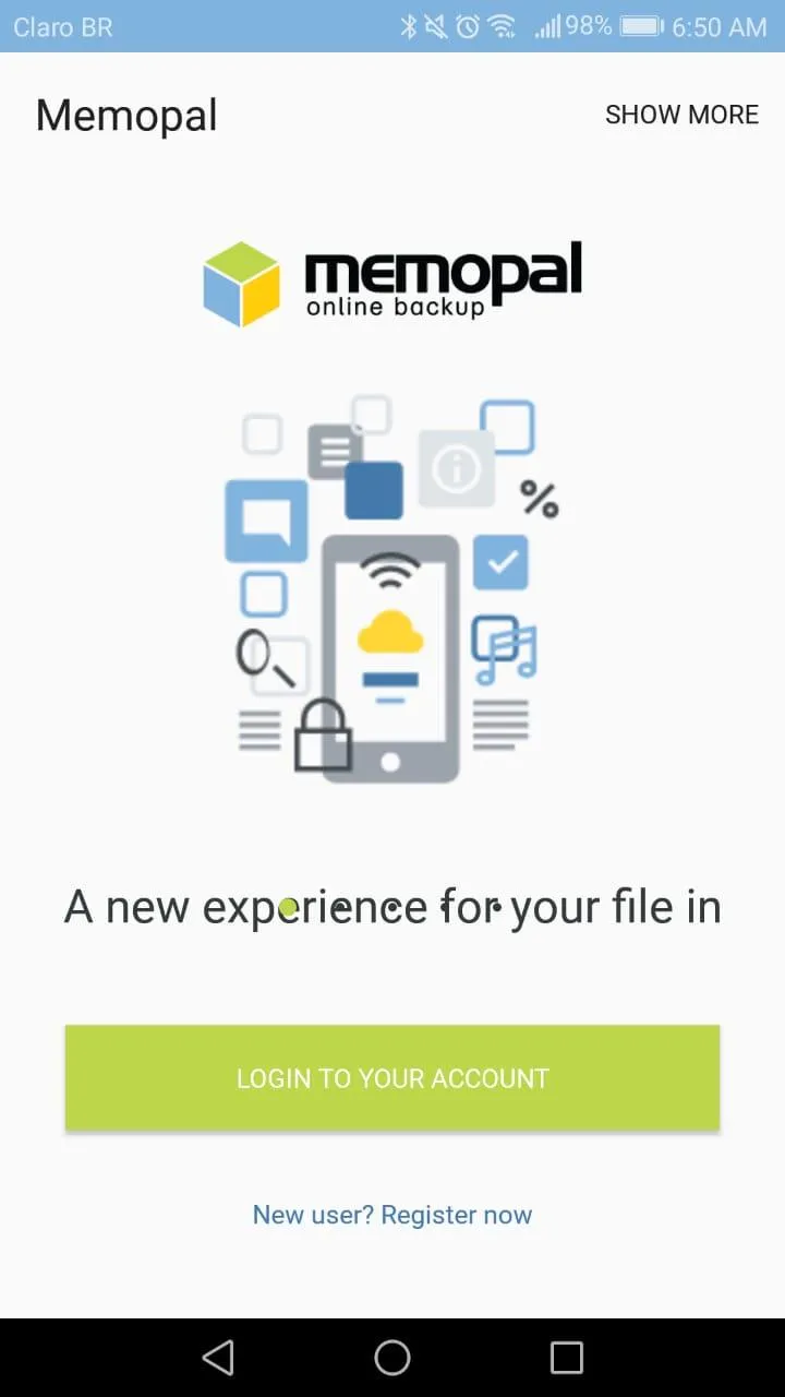 Memopal online backup | Indus Appstore | Screenshot