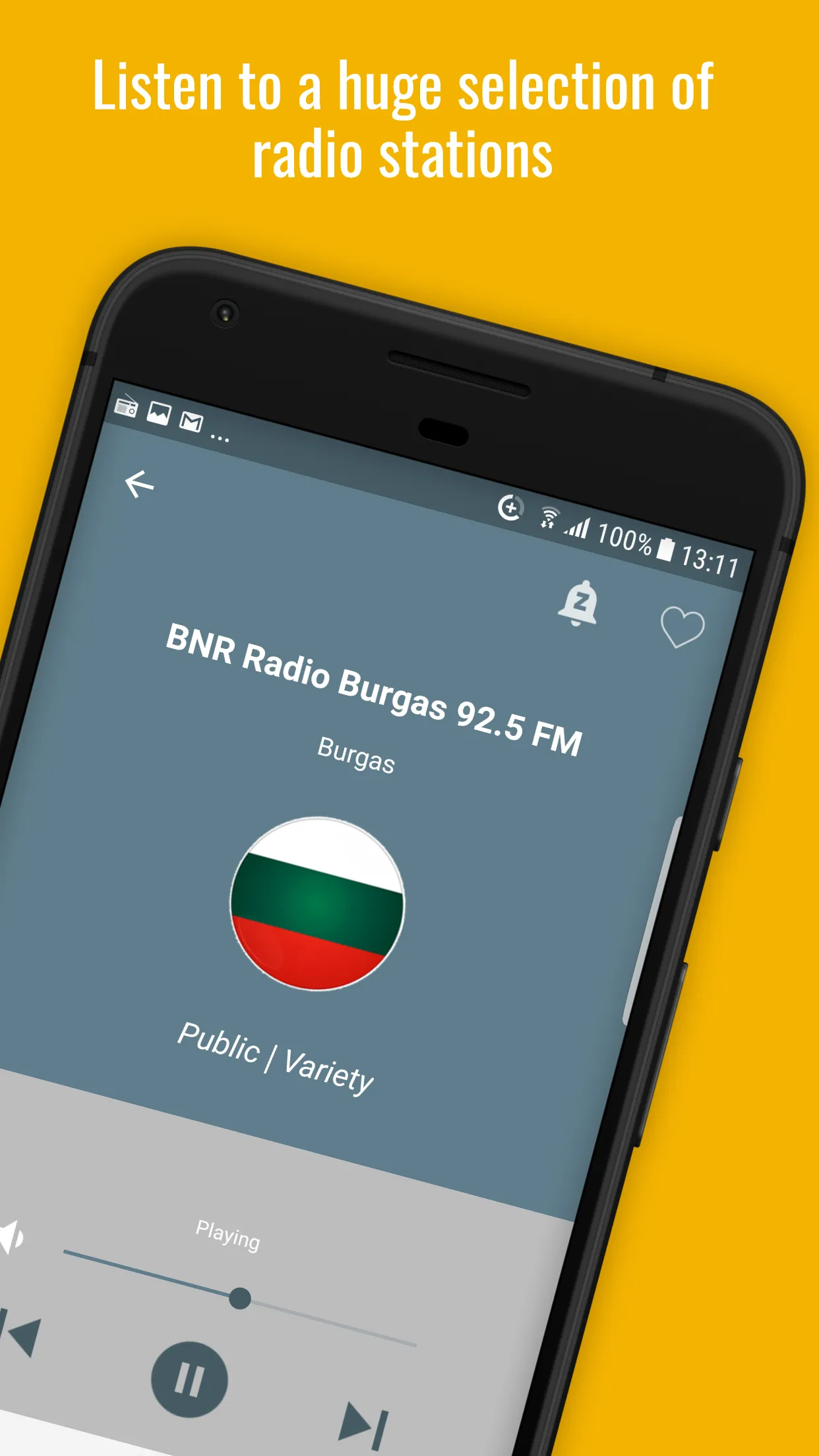 Bulgarian Radio Stations | Indus Appstore | Screenshot