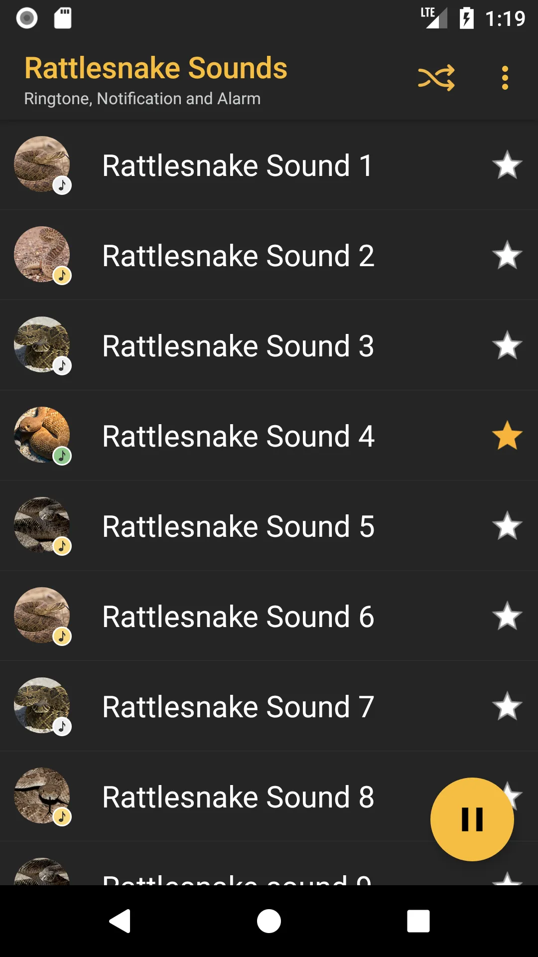 Rattlesnake Sounds | Indus Appstore | Screenshot