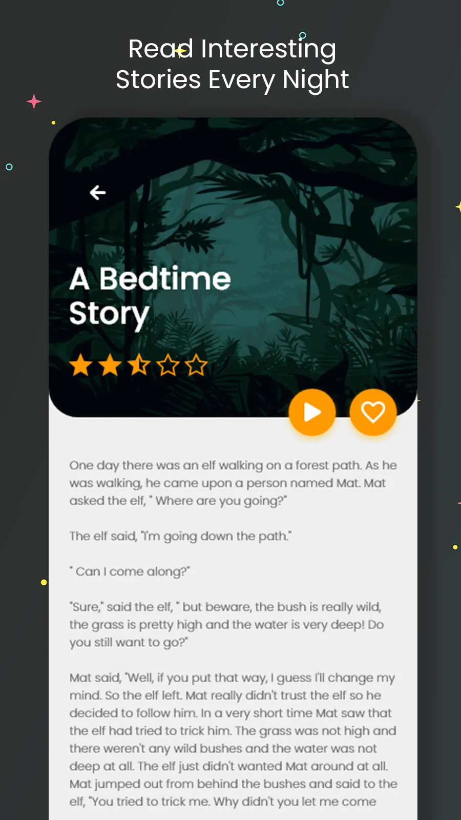 A BedTime Story - Bedtime book | Indus Appstore | Screenshot