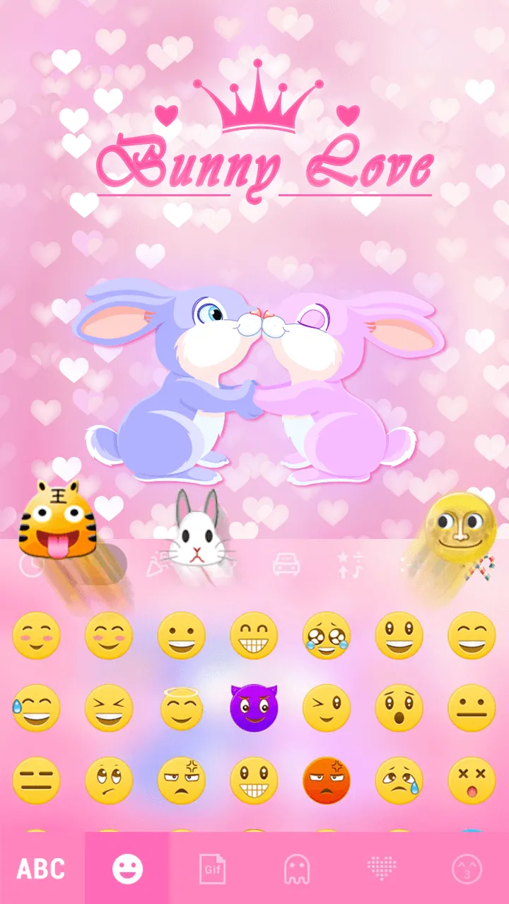 Bunny Love Themes | Indus Appstore | Screenshot