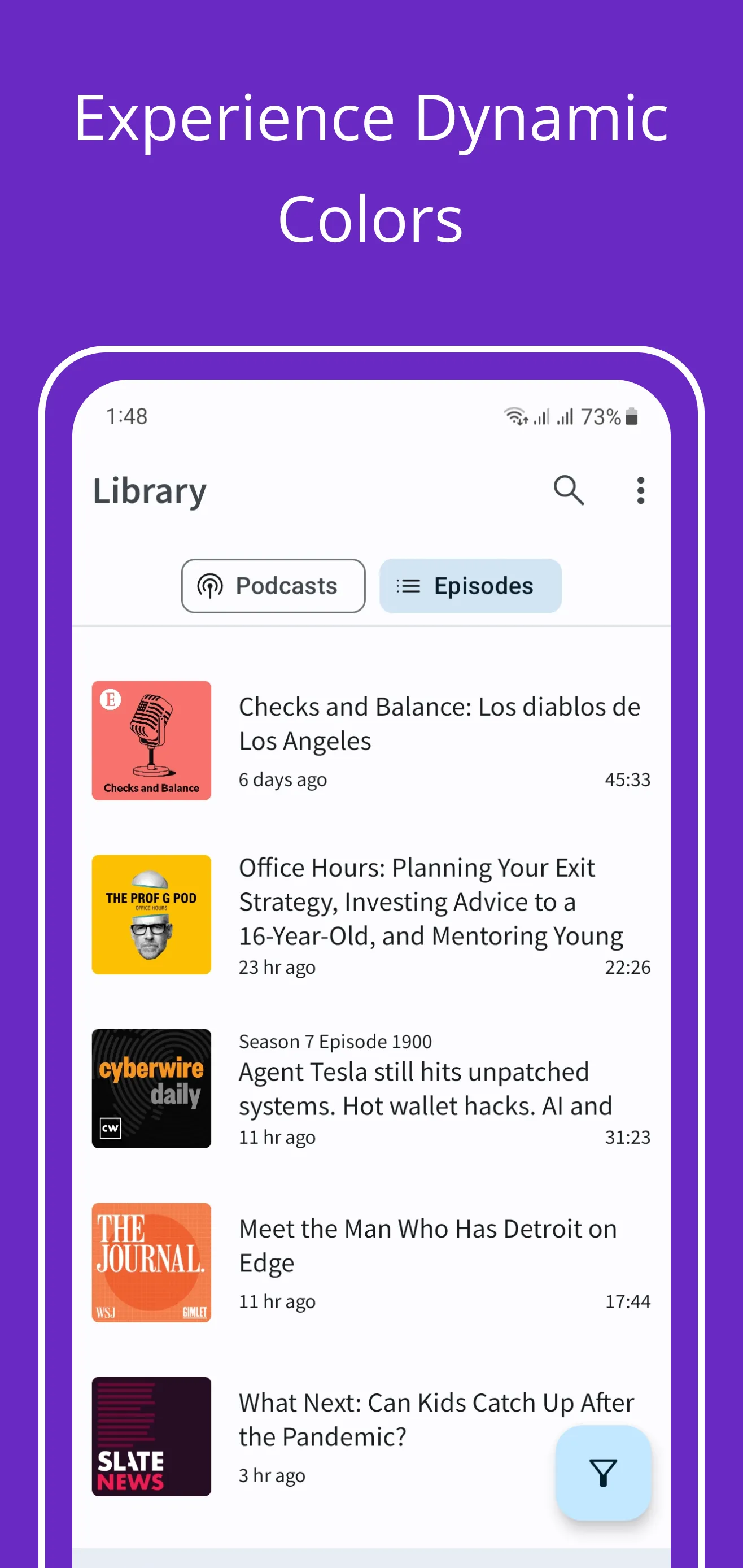 Aurelian Audio Podcast Player | Indus Appstore | Screenshot