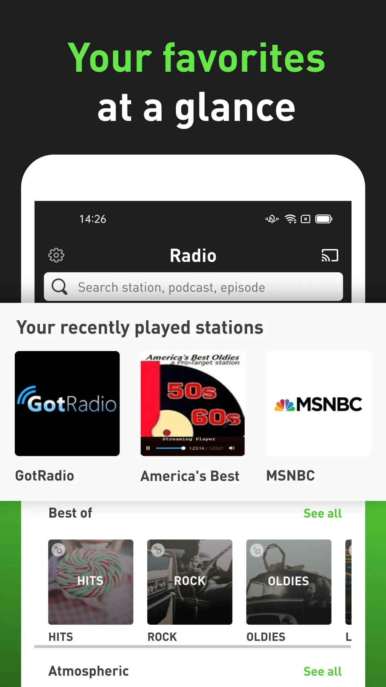 radio.net - AM FM Radio Tuner | Indus Appstore | Screenshot