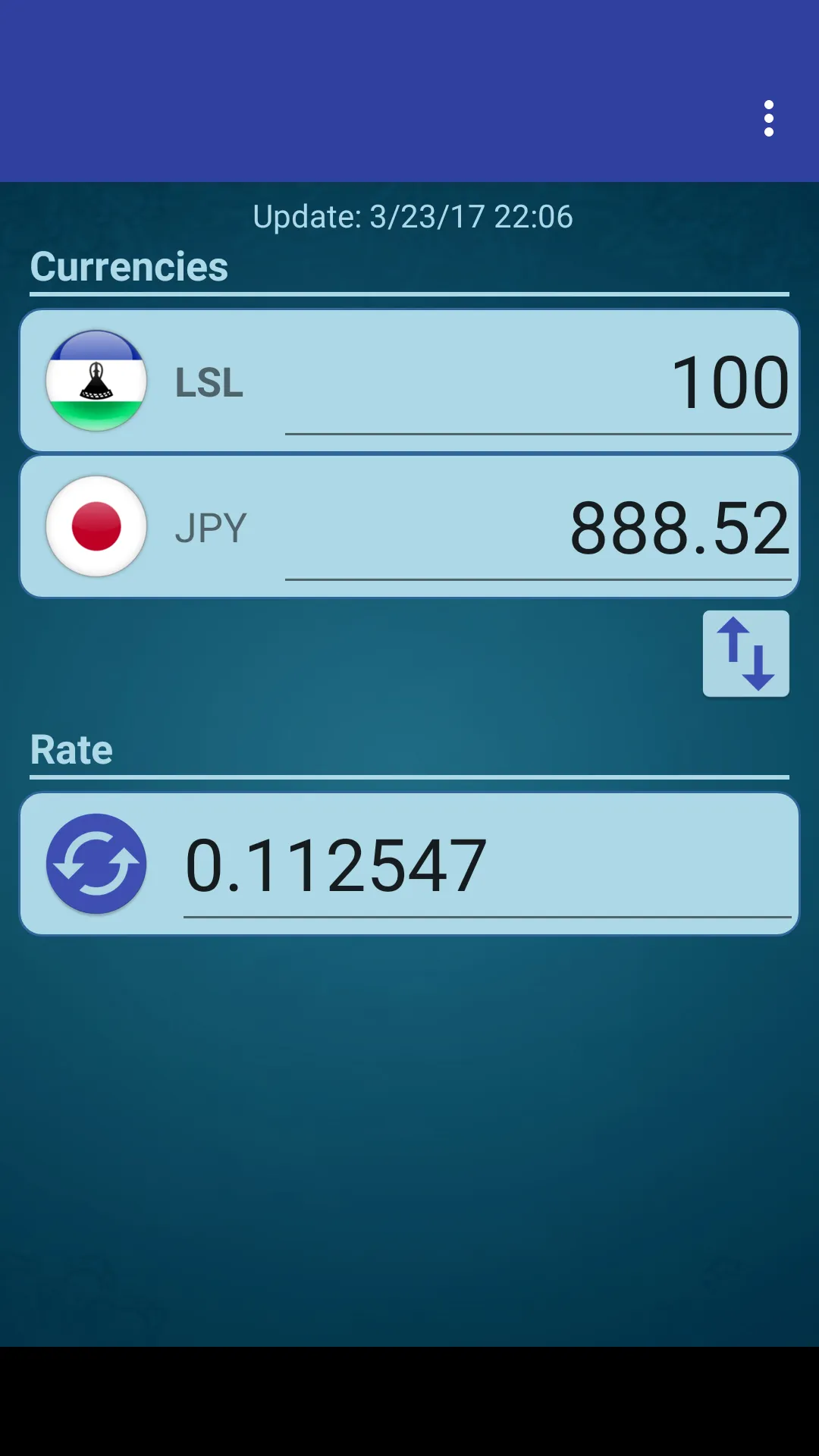 Japan Yen x Lesotho Loti | Indus Appstore | Screenshot