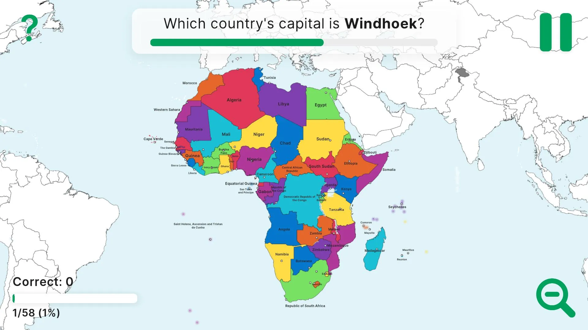 StudyGe - World Geography Quiz | Indus Appstore | Screenshot