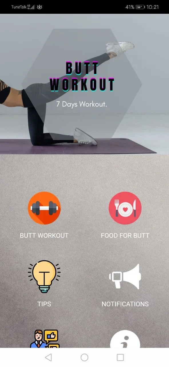 Butt workout | Indus Appstore | Screenshot