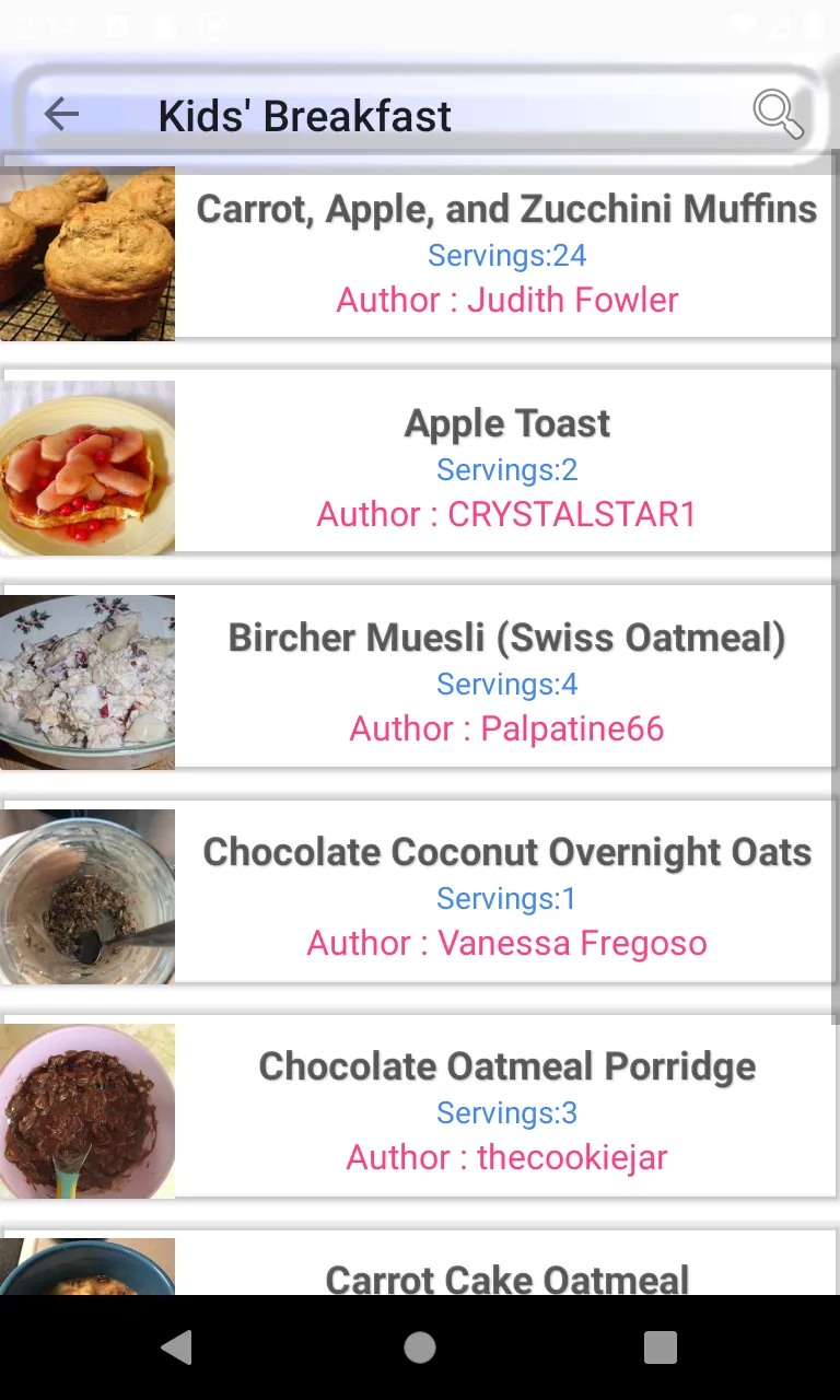 Healthy baby breakfast | Indus Appstore | Screenshot