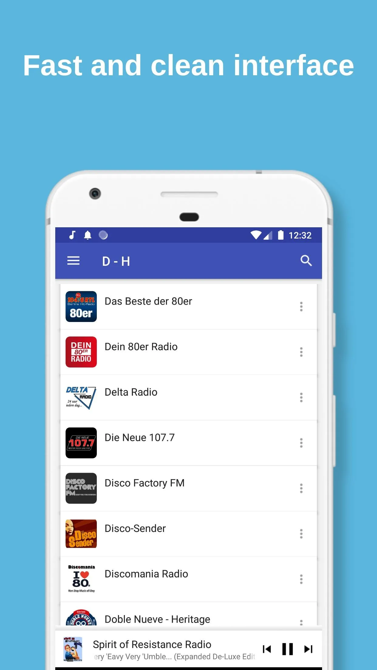 80s music radio stations | Indus Appstore | Screenshot