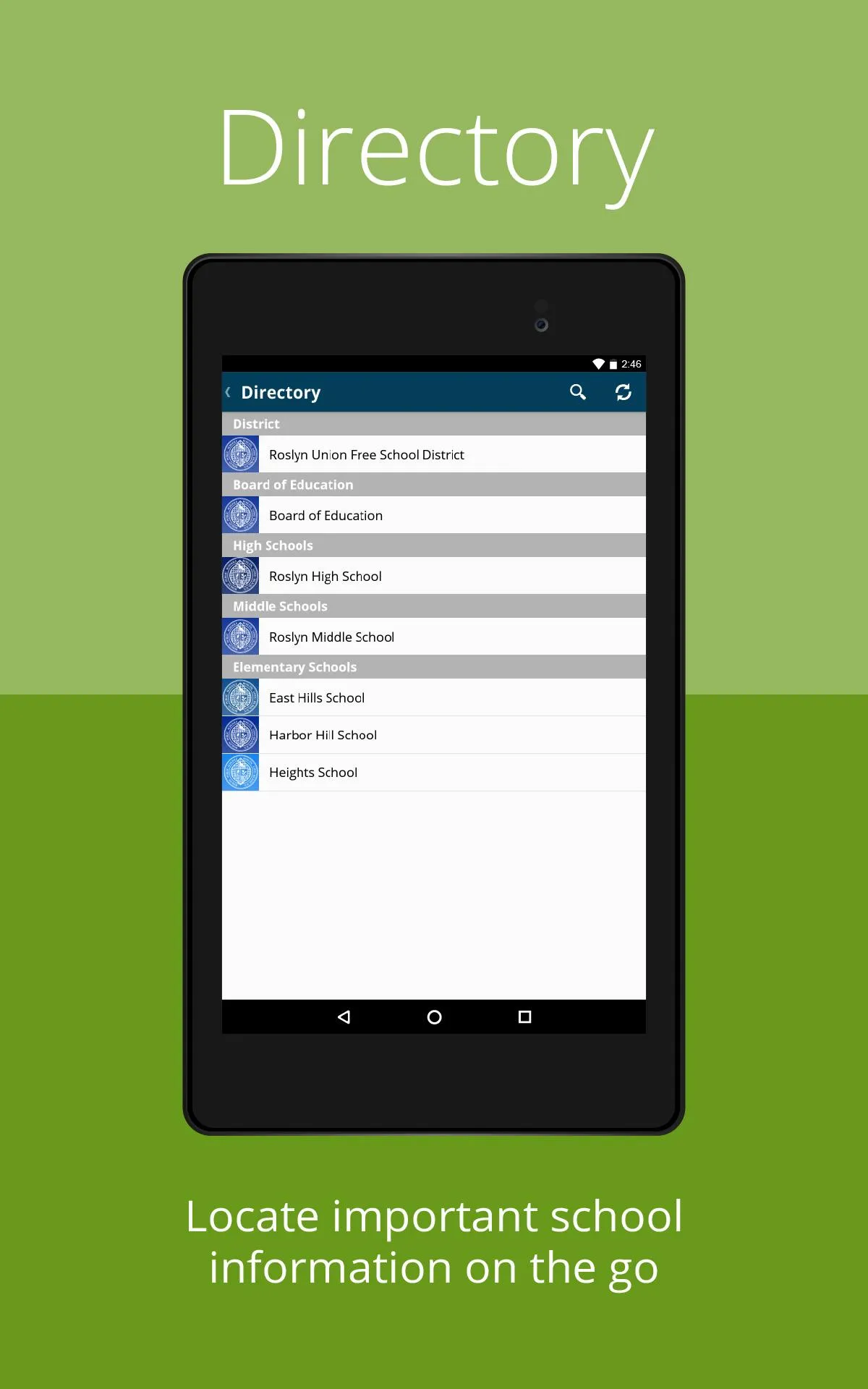 Roslyn Public Schools | Indus Appstore | Screenshot