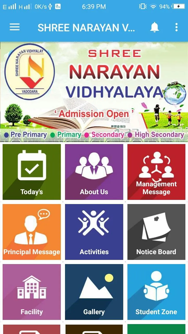 SHREE NARAYAN VIDHYALAYA | Indus Appstore | Screenshot