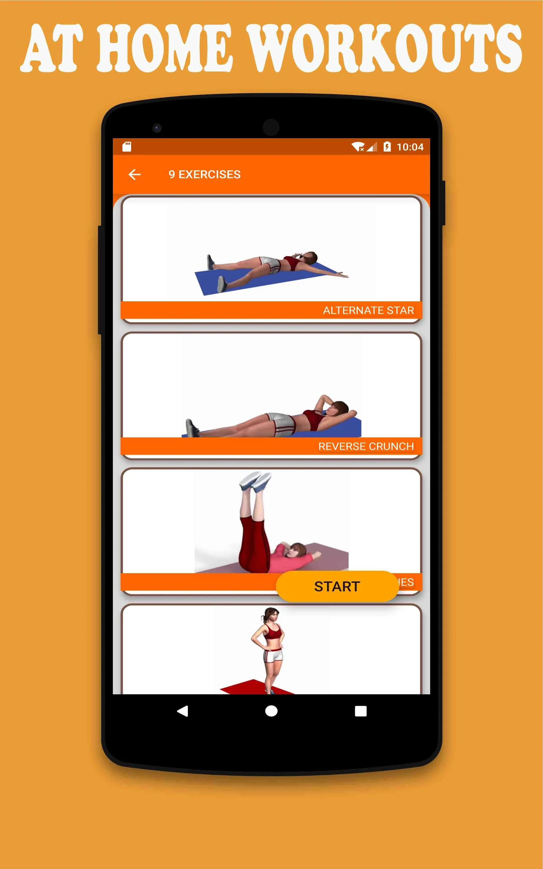 Small waist workout, hourglass | Indus Appstore | Screenshot