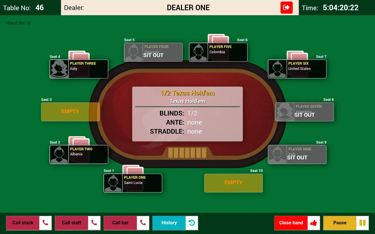 kHold'em for Dealer | Indus Appstore | Screenshot