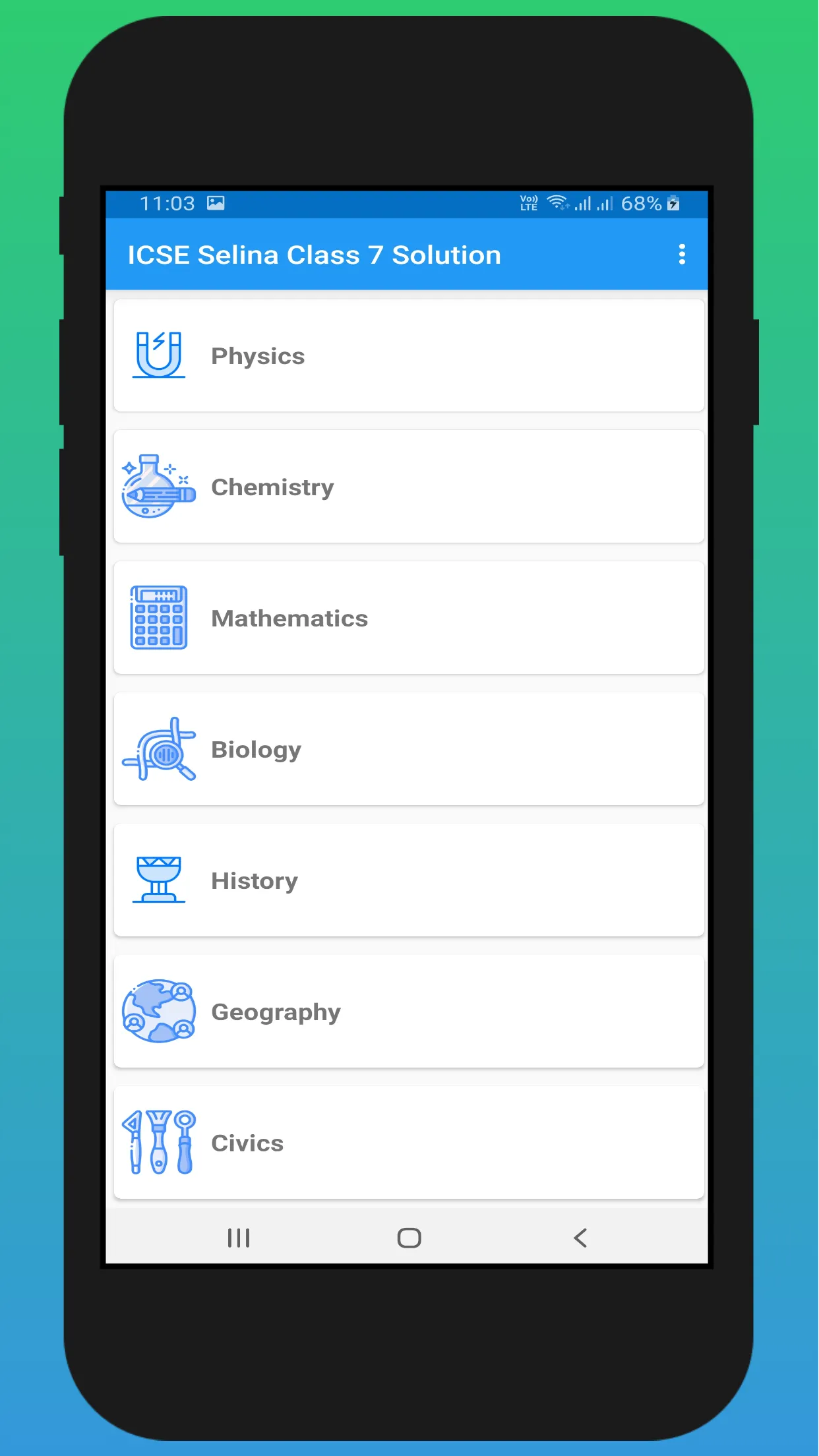 ICSE Selina Class 7 Solutions | Indus Appstore | Screenshot