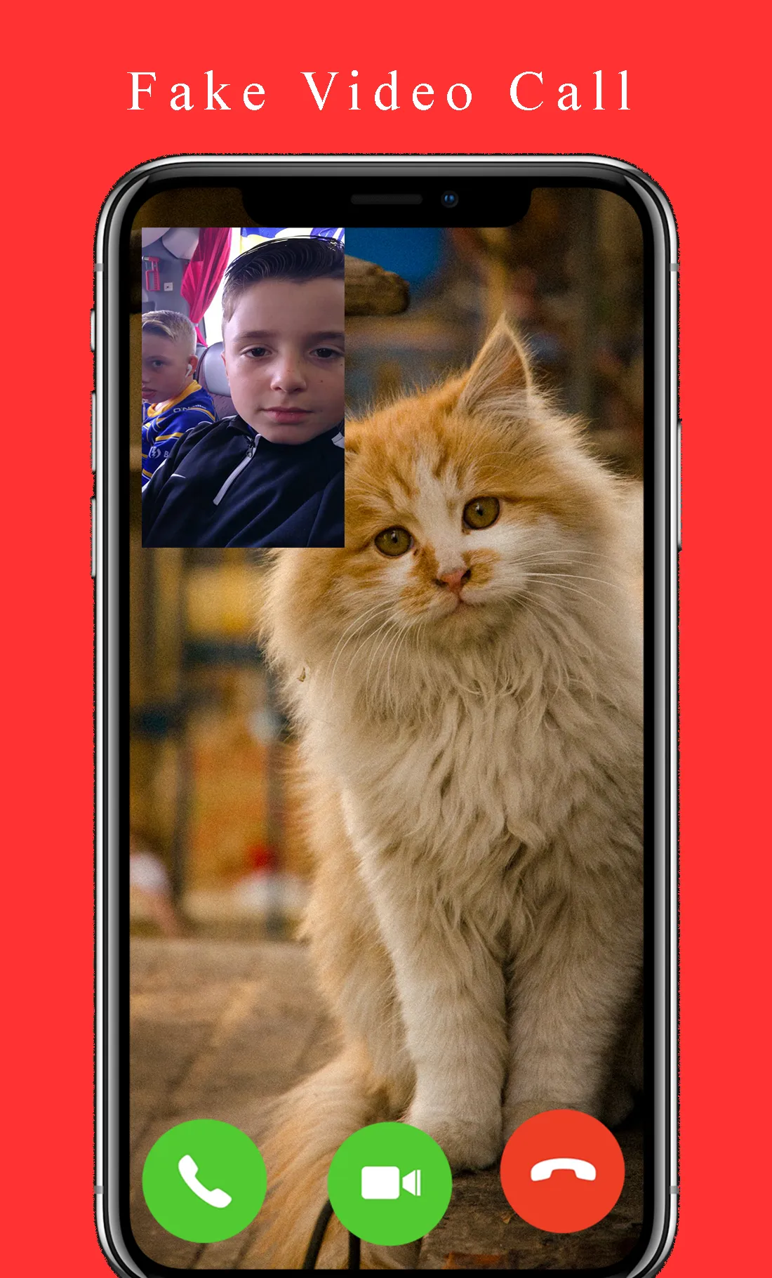 cat fake video call prank | Indus Appstore | Screenshot