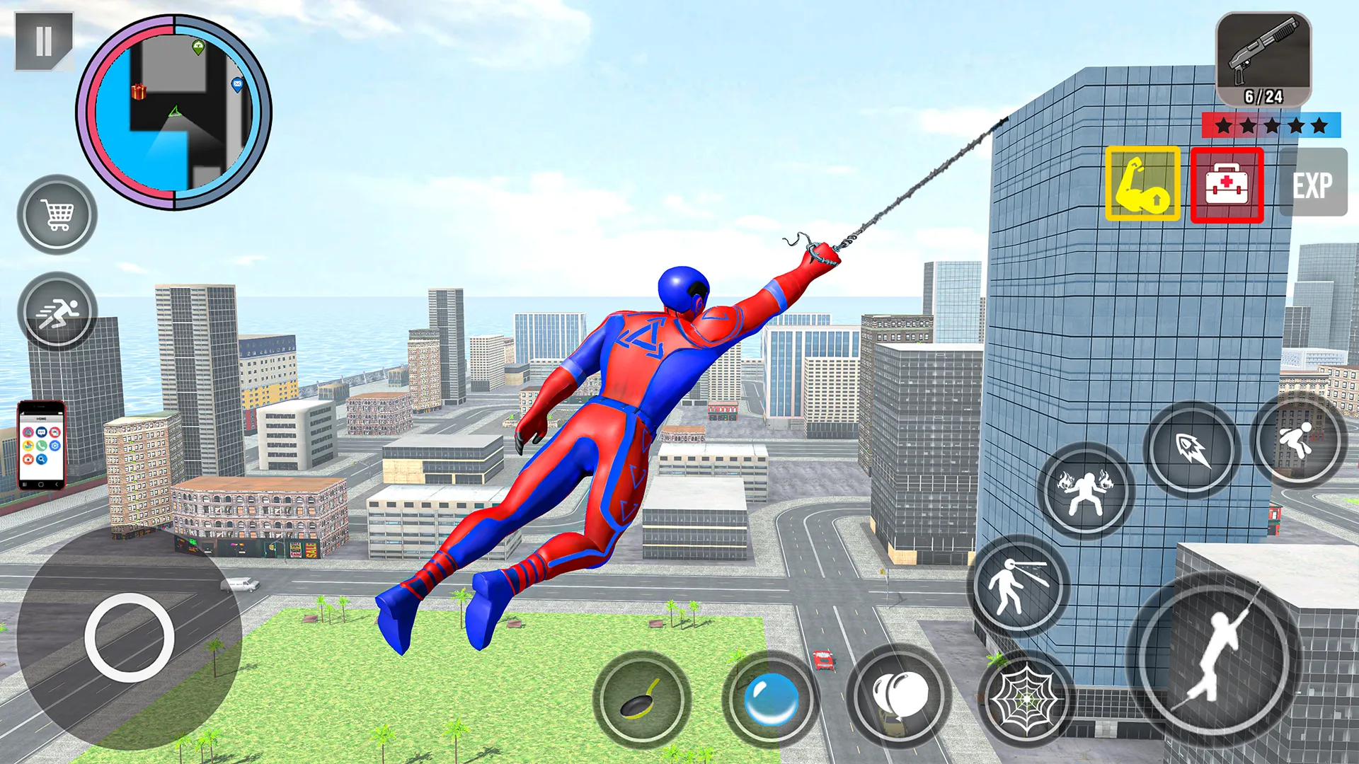 Spider Rope Action Game | Indus Appstore | Screenshot