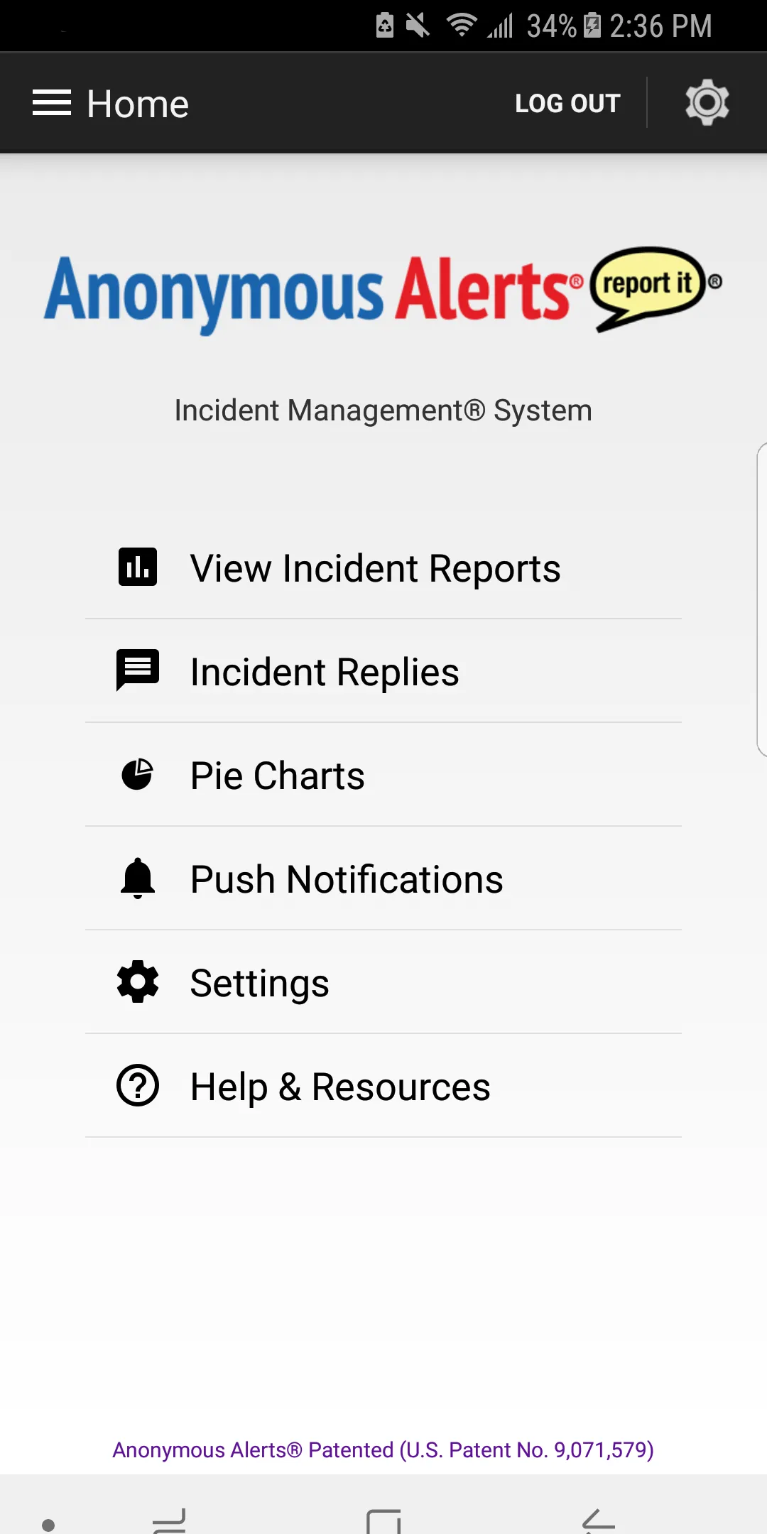 Anonymous Alerts Incident MGT | Indus Appstore | Screenshot