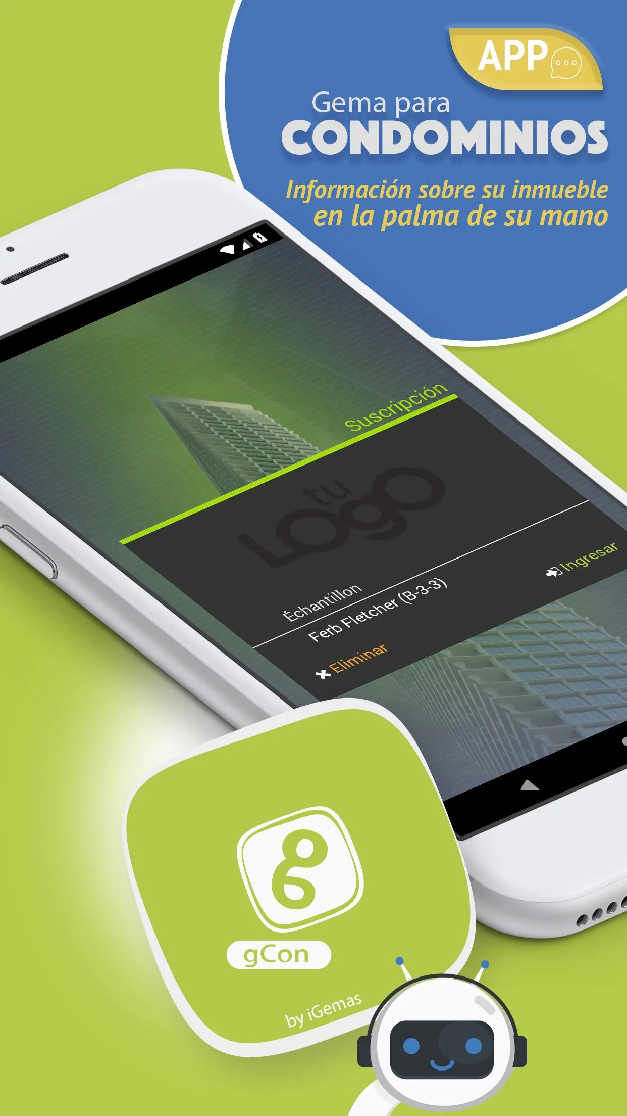 gCon: Gema para condominios | Indus Appstore | Screenshot