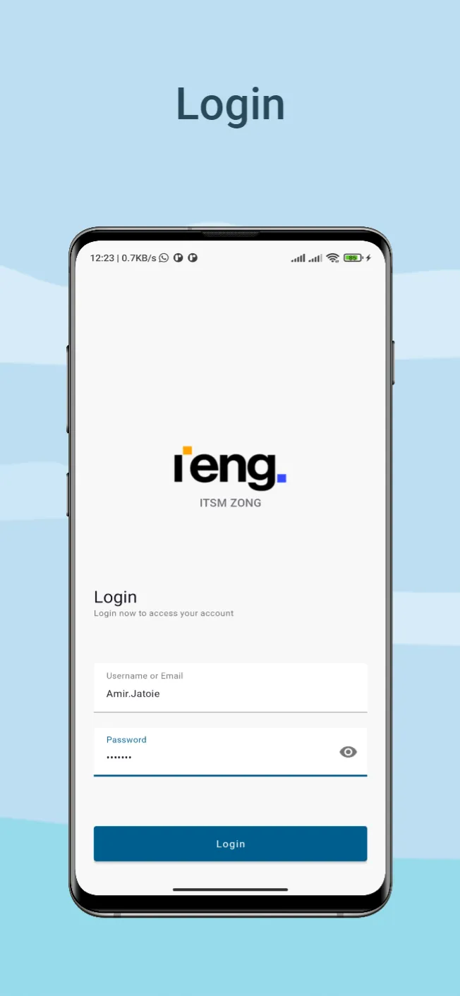 IENG-ITSM-ZONG | Indus Appstore | Screenshot