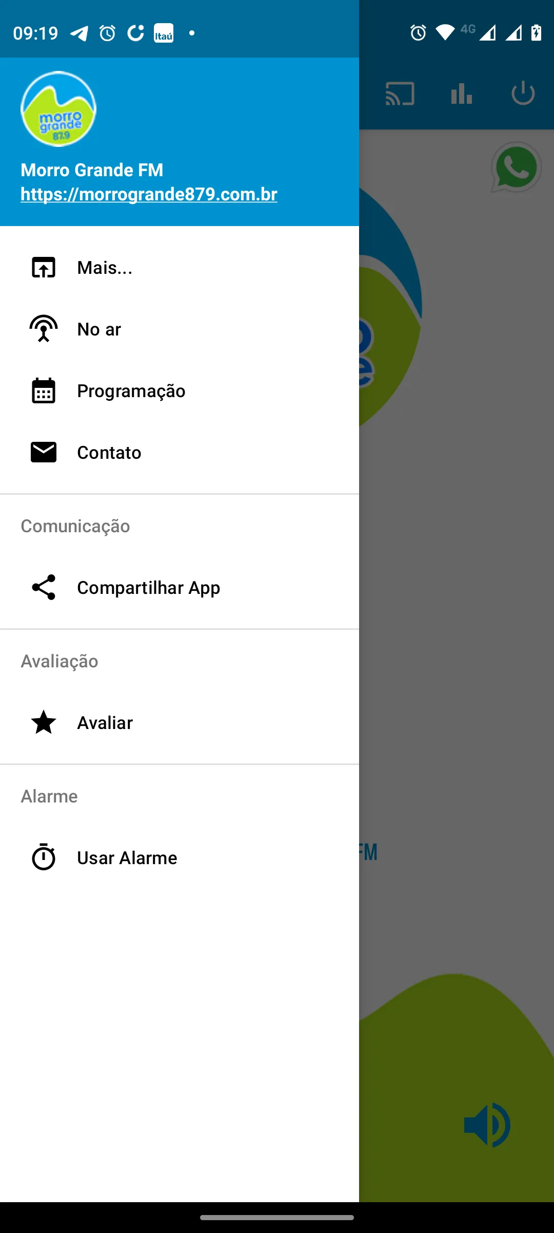 Morro Grande FM | Indus Appstore | Screenshot