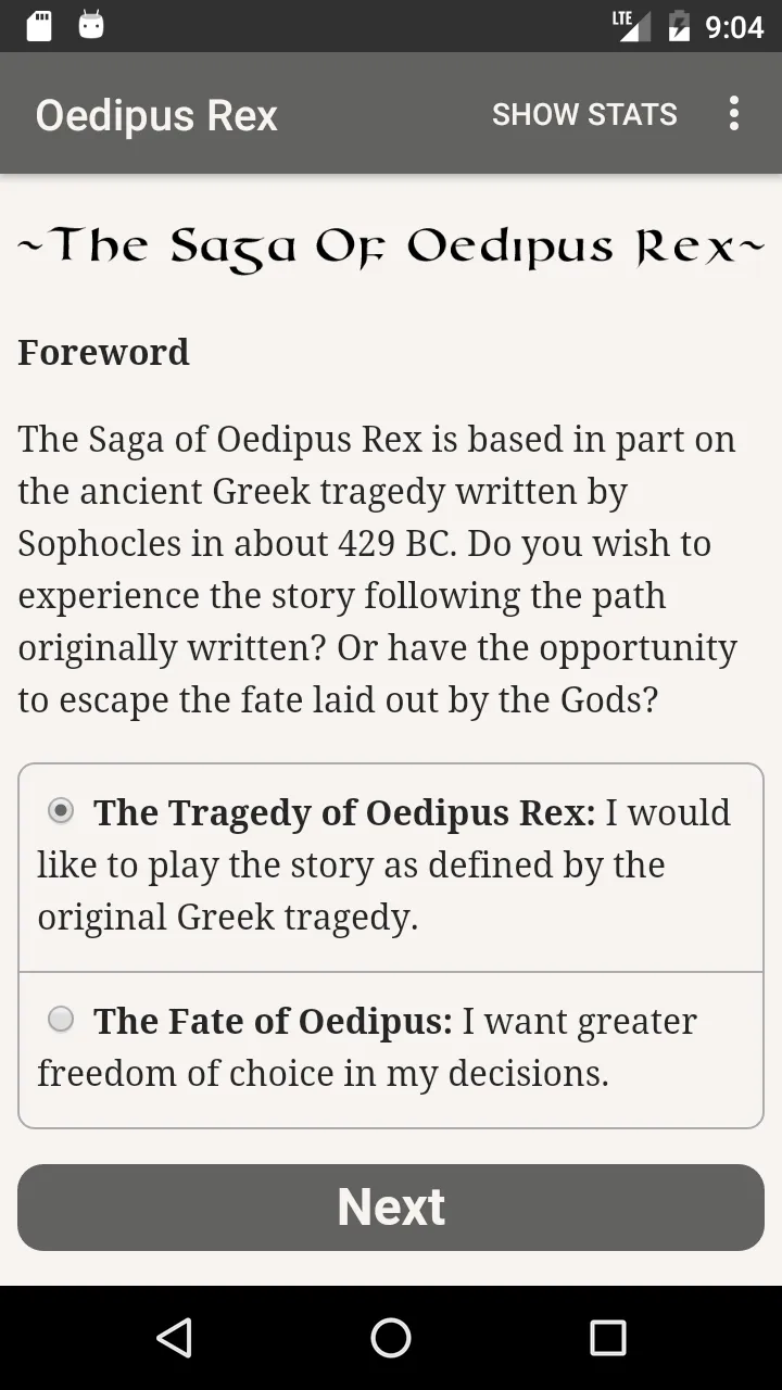 The Saga of Oedipus Rex | Indus Appstore | Screenshot