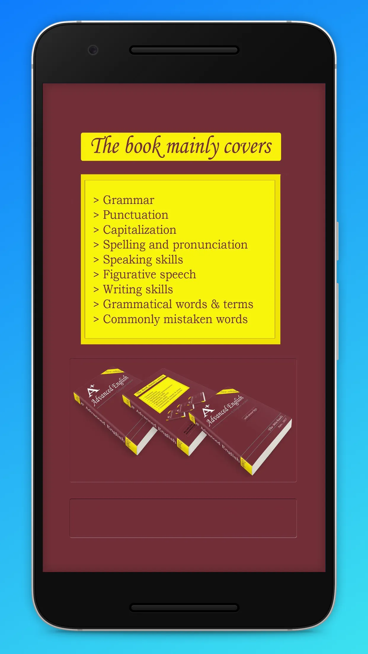 English Grammar | Indus Appstore | Screenshot