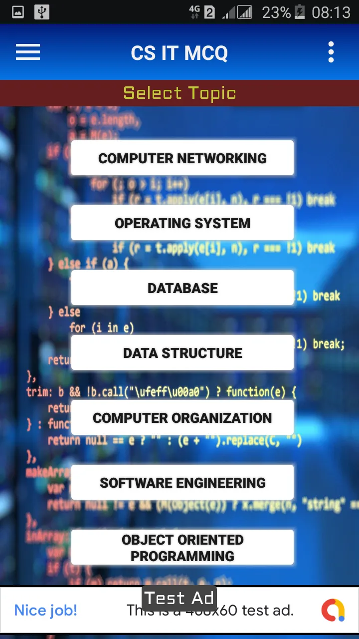 CS IT - Computer Science MCQs | Indus Appstore | Screenshot