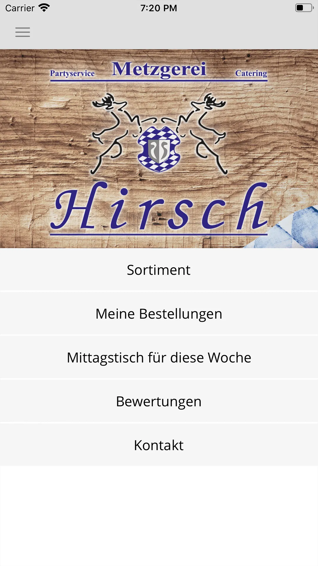 Metzgerei Hirsch | Indus Appstore | Screenshot