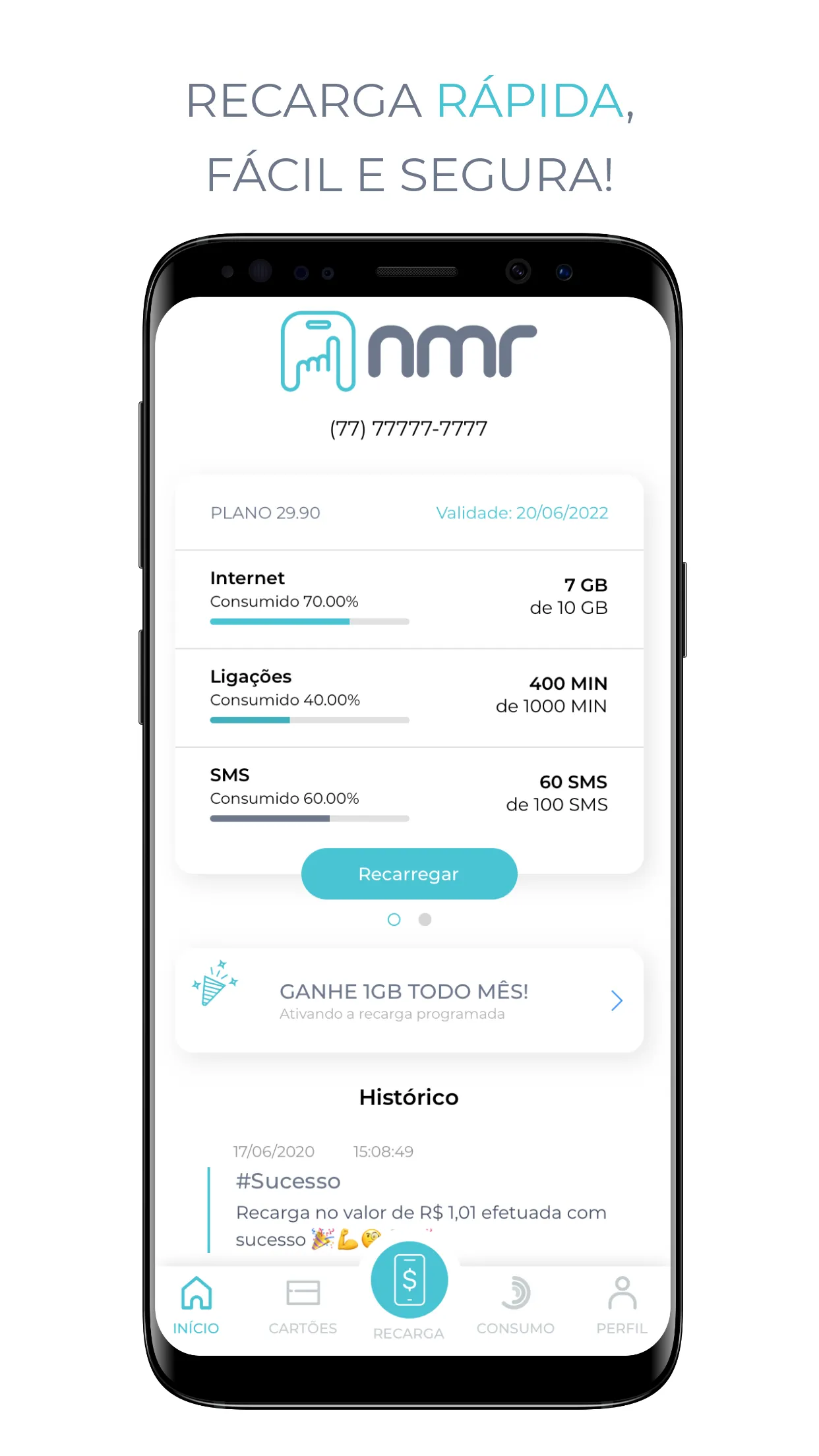 NMR Celular | Indus Appstore | Screenshot