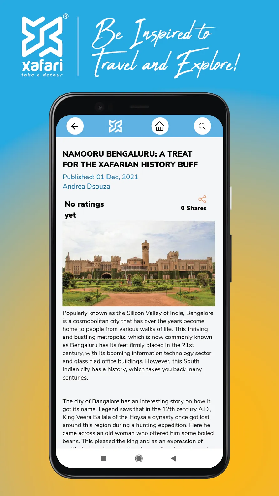 Xafari | Indus Appstore | Screenshot