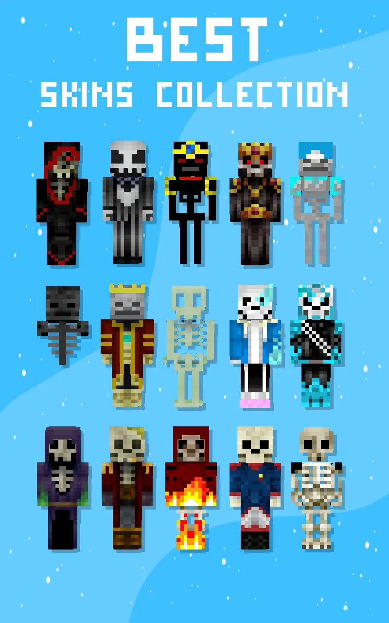 Skeleton Skins | Indus Appstore | Screenshot