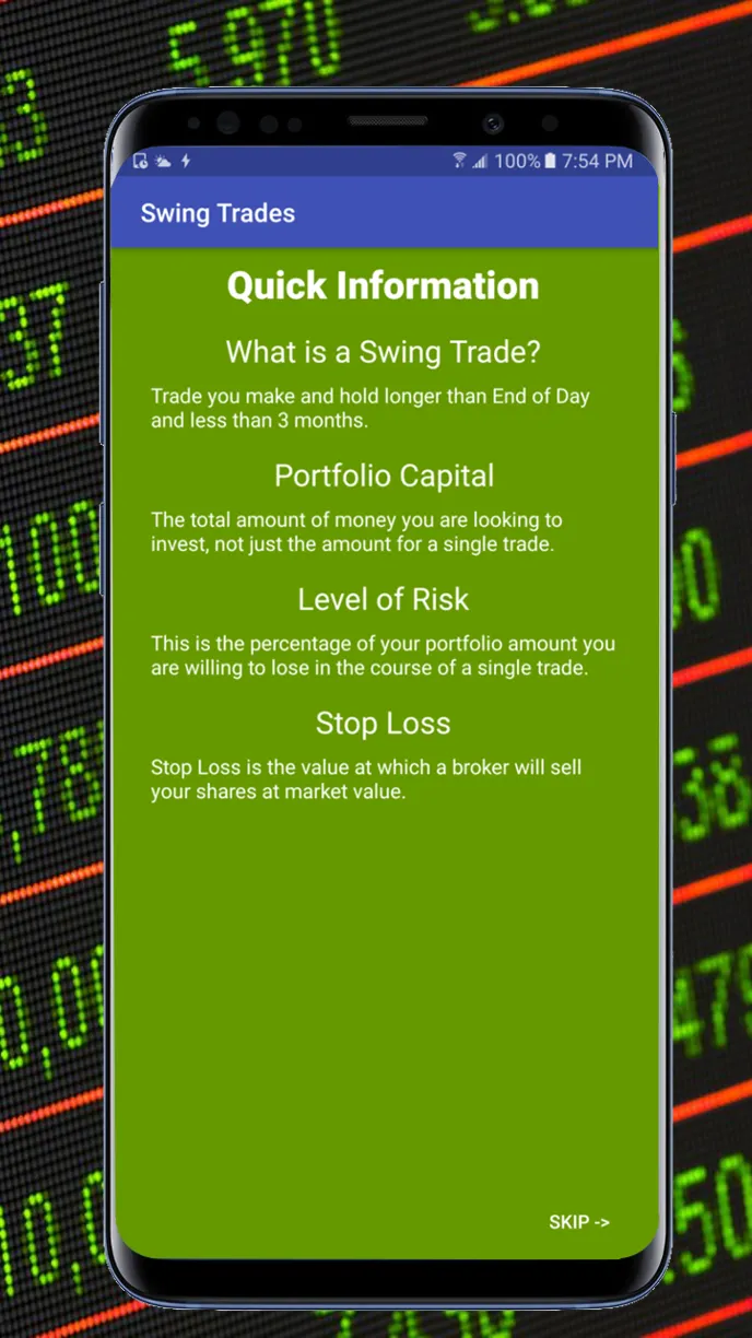 Swing Trade: Short Term Stocks | Indus Appstore | Screenshot