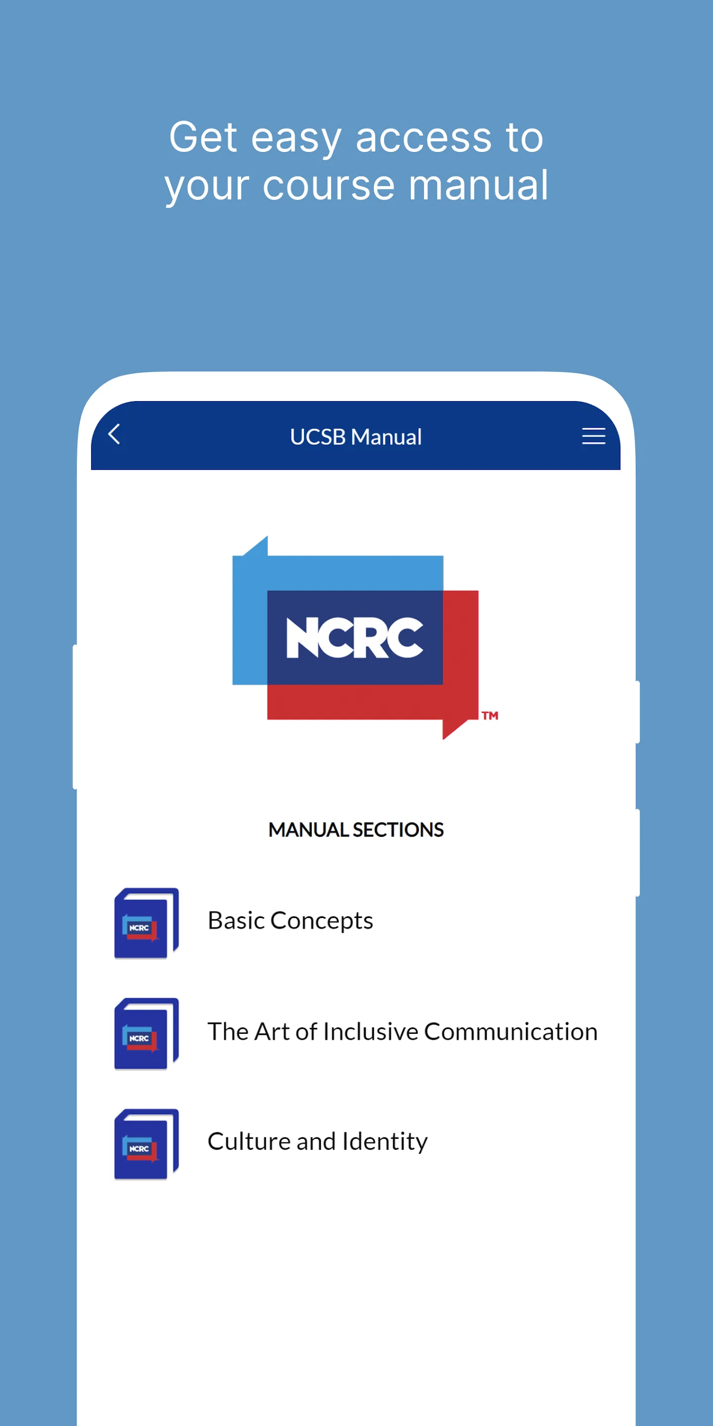 NCRC-UCSB | Indus Appstore | Screenshot