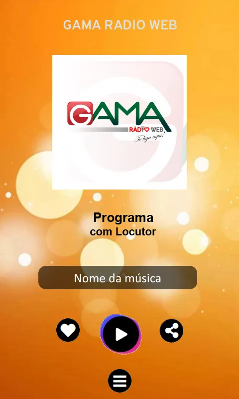 GAMA RÁDIO WEB | Indus Appstore | Screenshot