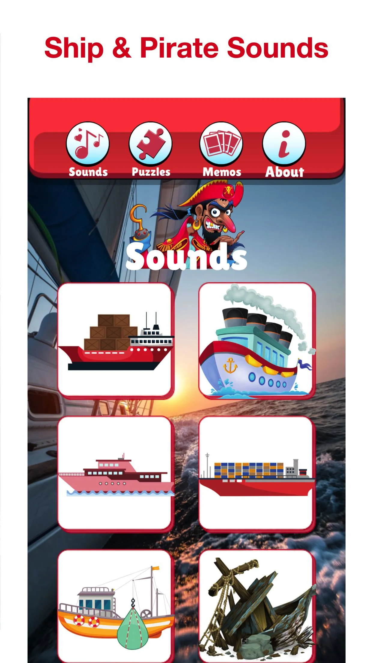 Pirate Ship: Games For Kids | Indus Appstore | Screenshot