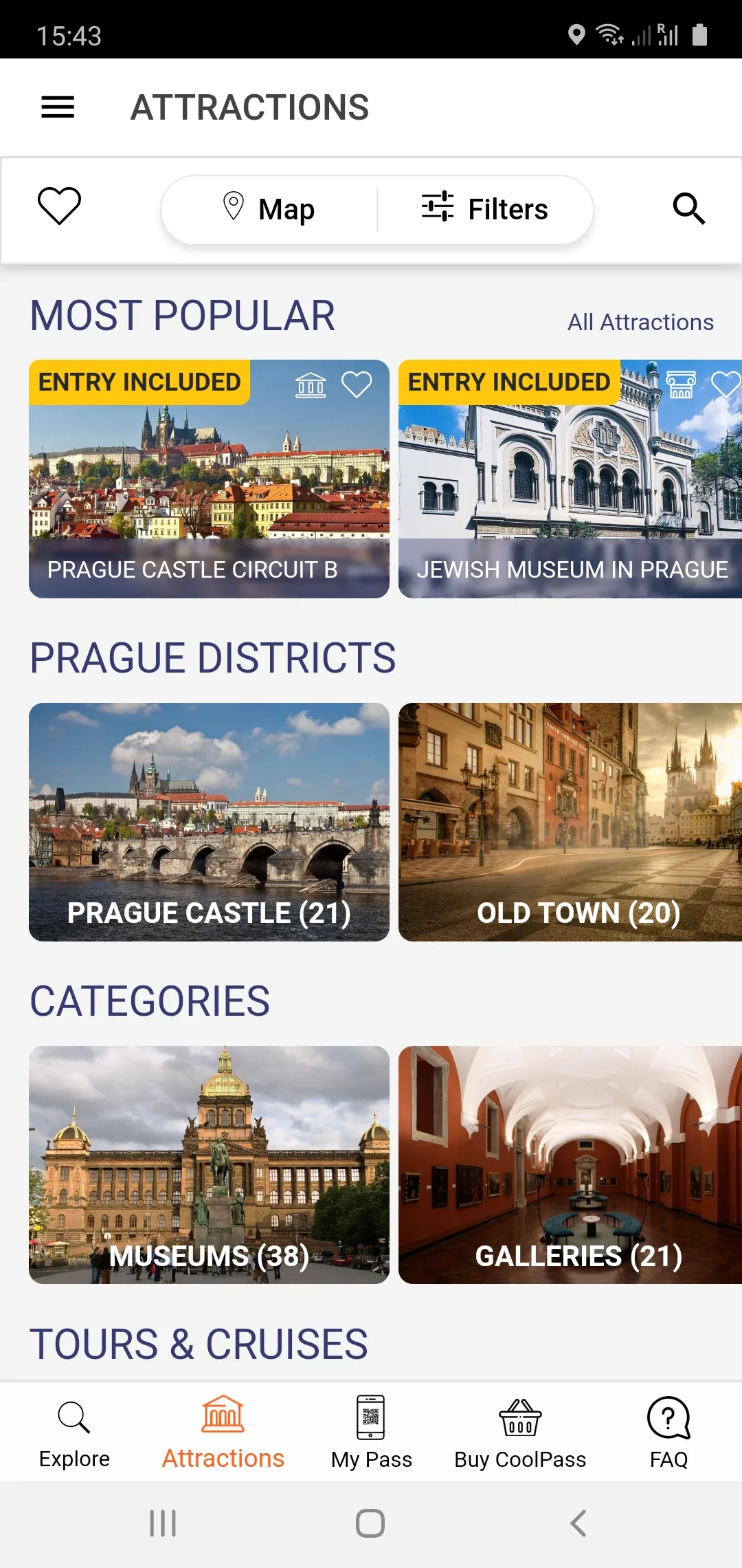 Prague CoolPass - City Guide | Indus Appstore | Screenshot