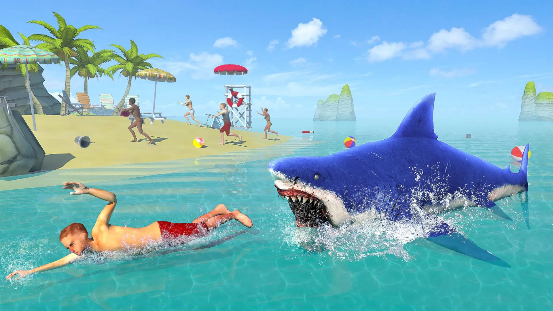 Shark Attack Sim: Hunting Game | Indus Appstore | Screenshot