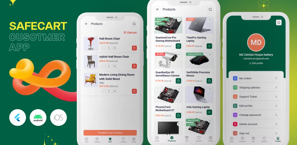 Safecart | Indus Appstore | Screenshot