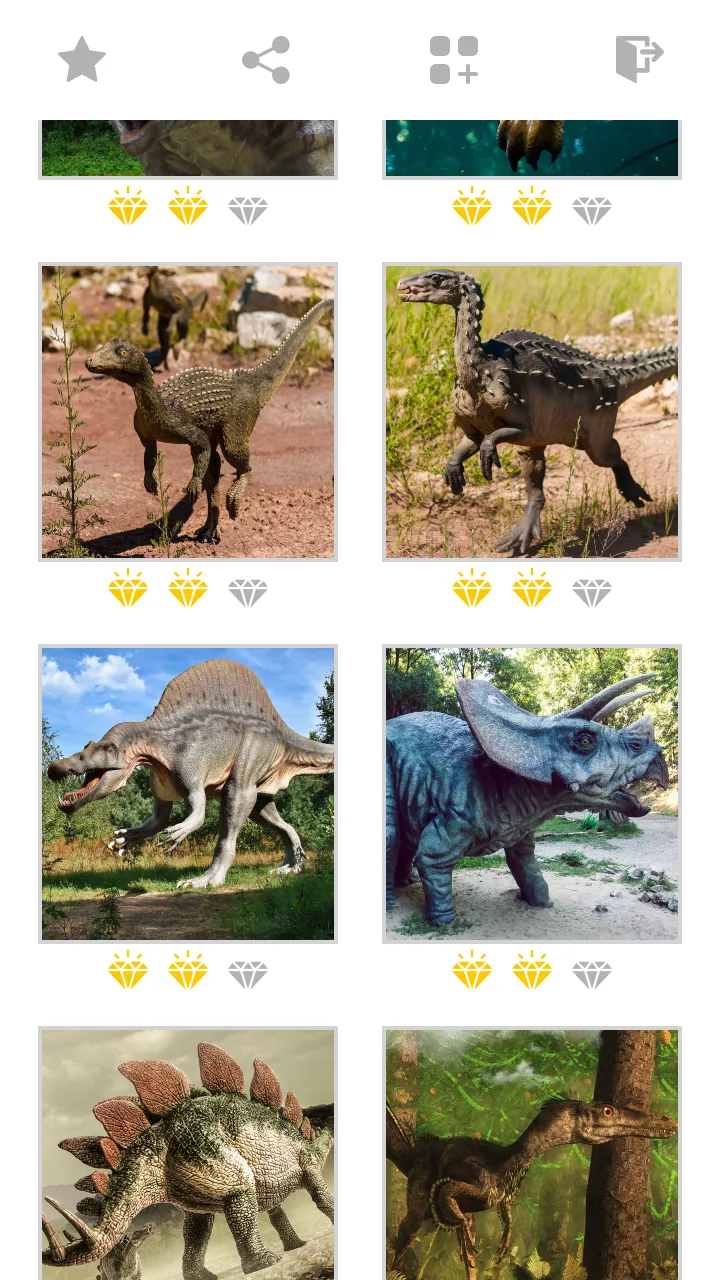 Jigsaw Dinosaur Mosaic Puzzles | Indus Appstore | Screenshot