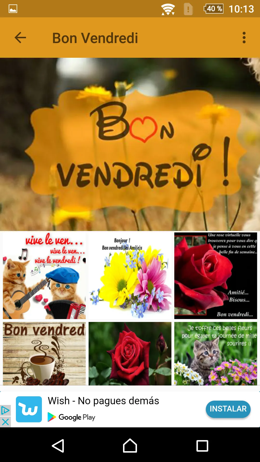 Vendredi soit magnifique | Indus Appstore | Screenshot